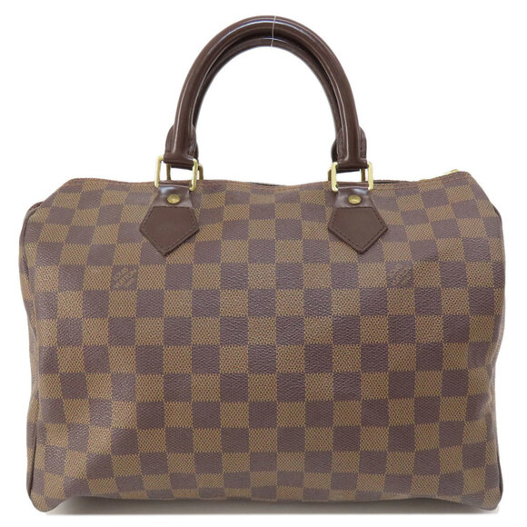 LOUIS VUITTON Brown Damier Speedy 30 Boston Bag - Picture 1 of 11